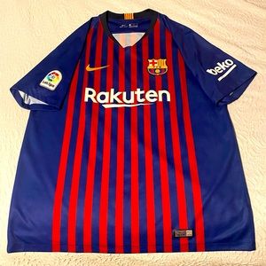Nike Mens Barcelona soccer jersey